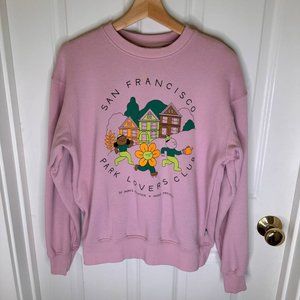 San Francisco Park Lovers Club crewneck